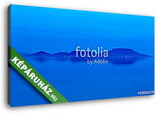 Tájkép a Balaton tótól Balatonban - vászonkép 3D látványterv