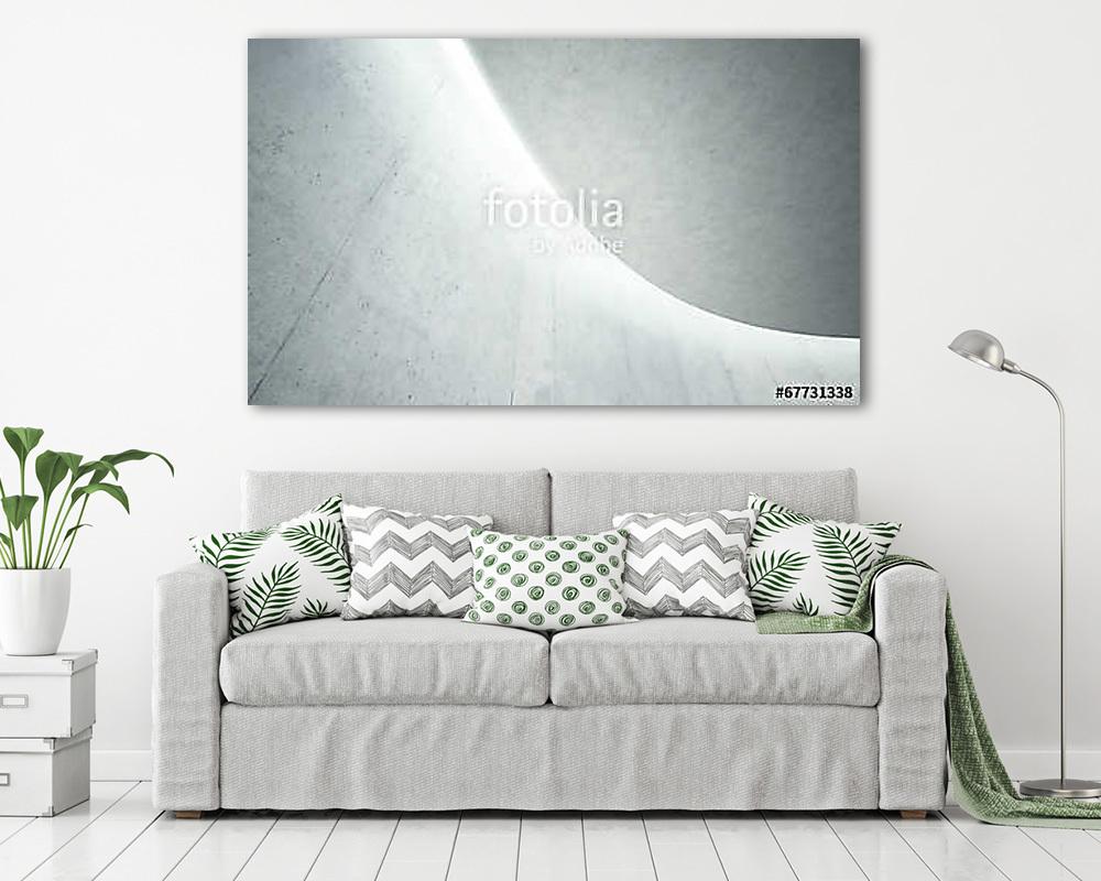 empty concrete open space interior with sunlight - vászonkép, falikép vásárlás empty concrete open space interior with sunlight (vászonkép) - vászonkép, falikép otthonra és irodába