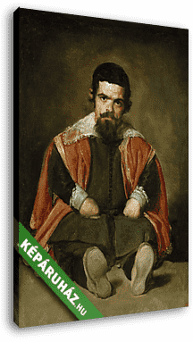 Sebastián de Morra portréja - vászonkép 3D látványterv