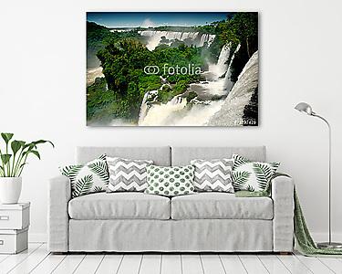 Iguazu esik (vászonkép) - vászonkép, falikép otthonra és irodába