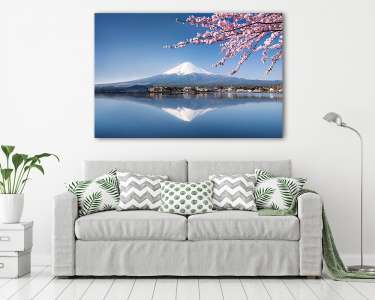 Berg Fuji in Kawaguchiko Japan (vászonkép) - vászonkép, falikép otthonra és irodába