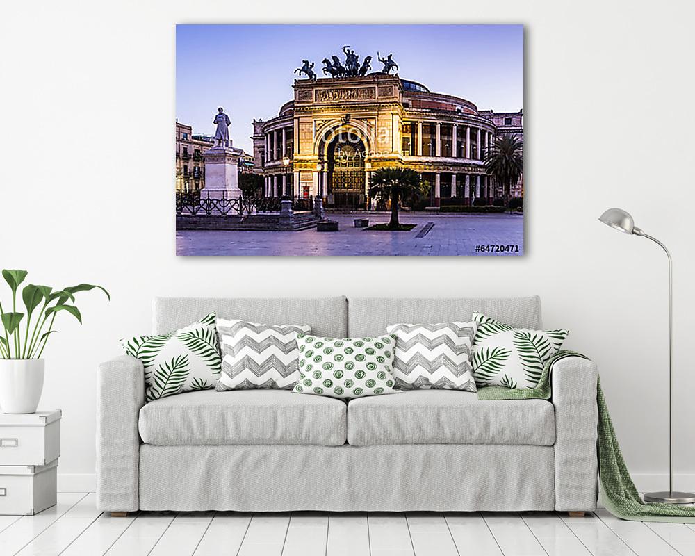 Politeama Palermo (fotótapéta) - vászonkép, falikép otthonra és irodába