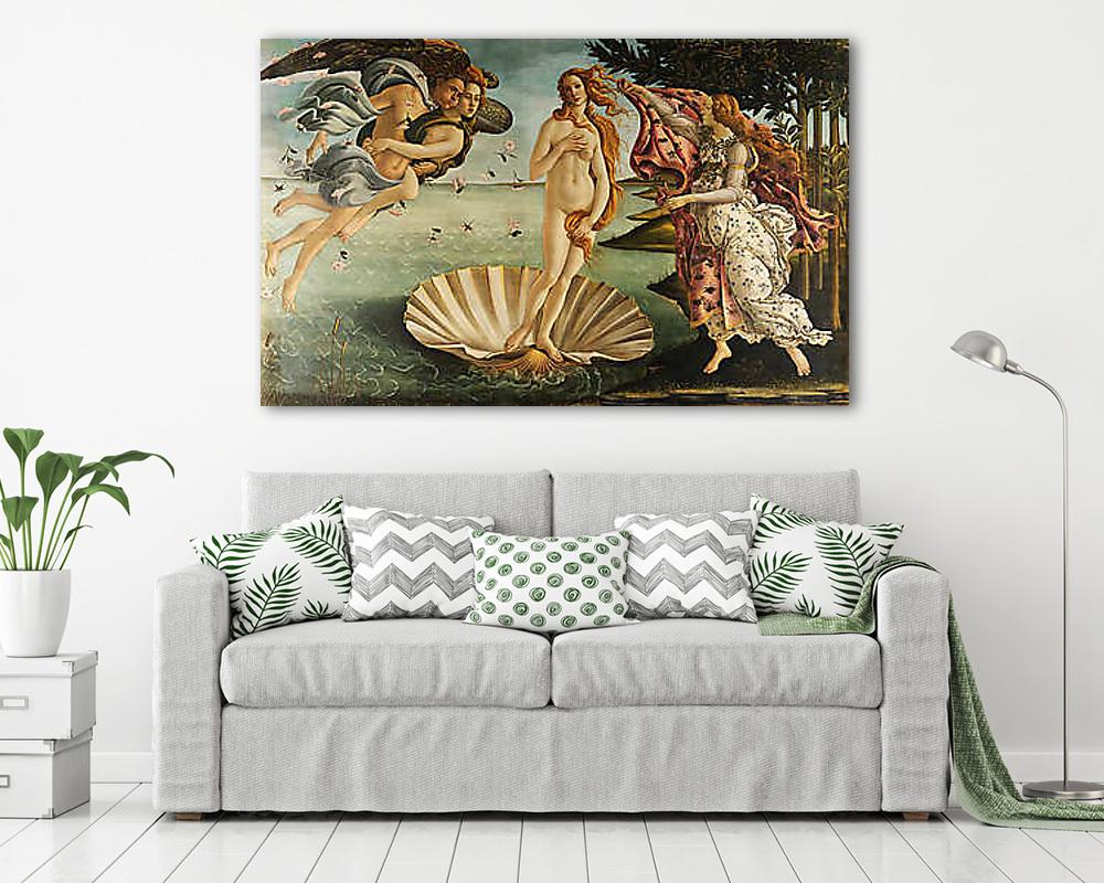 Vénusz születése (poszter) - vászonkép, falikép otthonra és irodába
