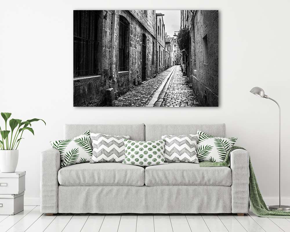 Vieille Rue Bordeaux (vászonkép) - vászonkép, falikép otthonra és irodába