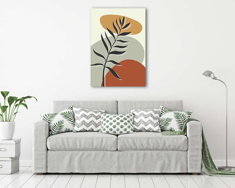 Összhangban - Pálmalevél - vászonkép, falikép vásárlás Összhangban - Pálmalevél (vászonkép) - vászonkép, falikép otthonra és irodába