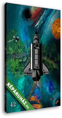 Spaceship (MenzArt) - vászonkép 3D látványterv