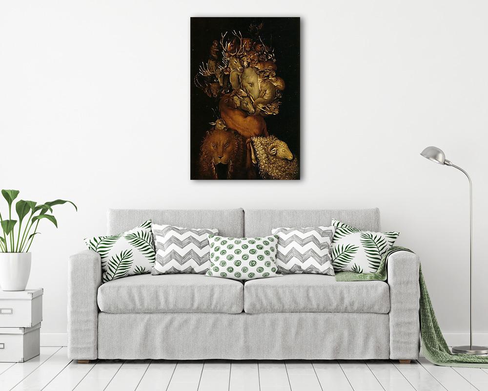 Föld, allegorikus portré - vászonkép, falikép vásárlás Föld, allegorikus portré (vászonkép) - vászonkép, falikép otthonra és irodába