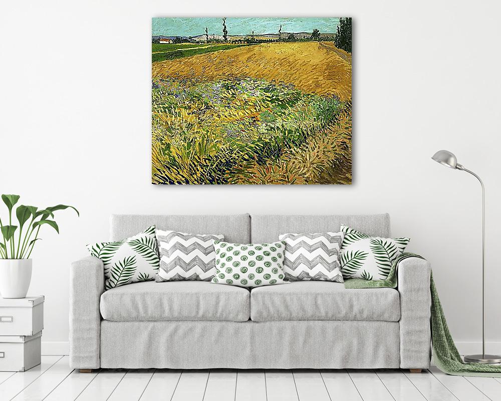 Búzamező - vászonkép, falikép vásárlás Búzamező (poszter) - vászonkép, falikép otthonra és irodába