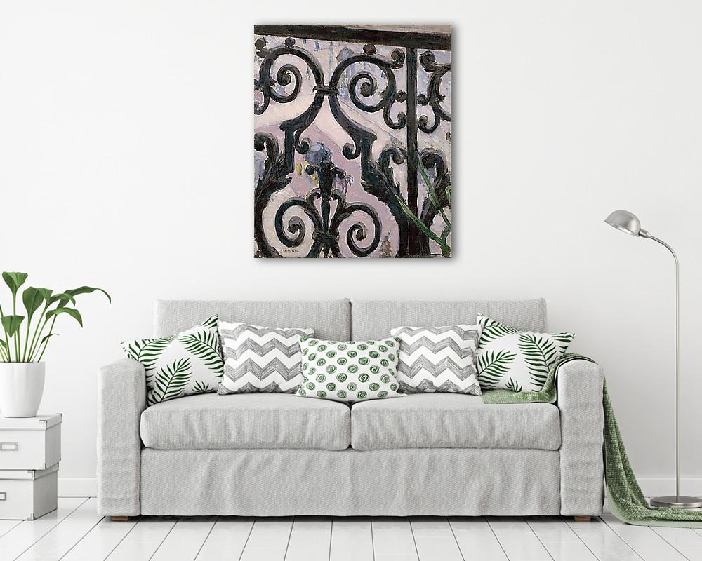 Kilátás az erkélyről - vászonkép, falikép vásárlás Kilátás az erkélyről (többrészes kép) - vászonkép, falikép otthonra és irodába