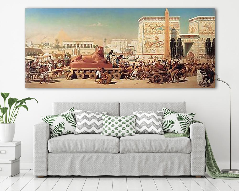 Izrael népe Egyiptomban (feldolgozás) (fotótapéta) - vászonkép, falikép otthonra és irodába