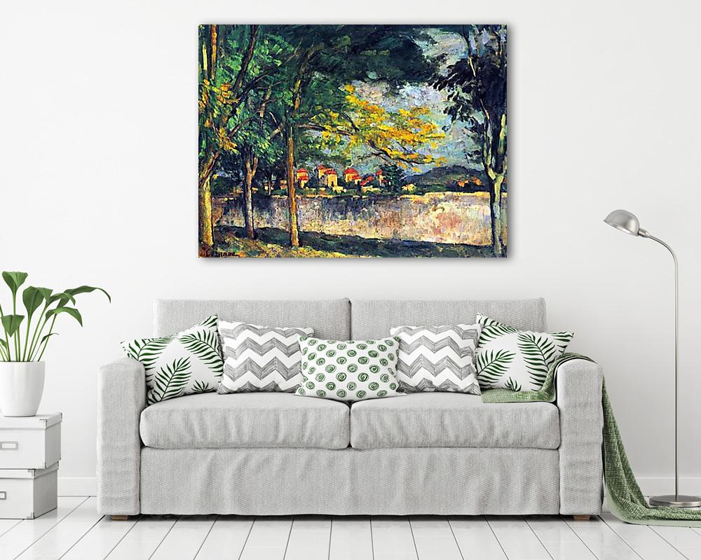 Látkép az utcára - vászonkép, falikép vásárlás Látkép az utcára (vászonkép) - vászonkép, falikép otthonra és irodába