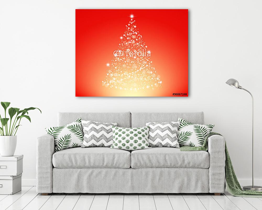 Karácsonyfa - 39 (bögre) - vászonkép, falikép otthonra és irodába