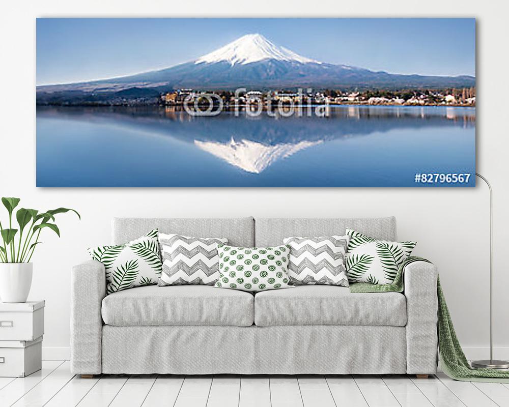 Fujiyama panoráma - vászonkép, falikép vásárlás Fujiyama panoráma (poszter) - vászonkép, falikép otthonra és irodába