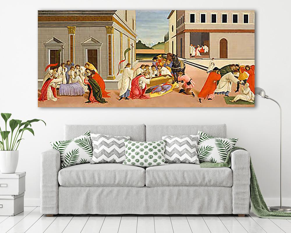 Szent Zenobius három csodatétele - vászonkép, falikép vásárlás Szent Zenobius három csodatétele (vászonkép) - vászonkép, falikép otthonra és irodába