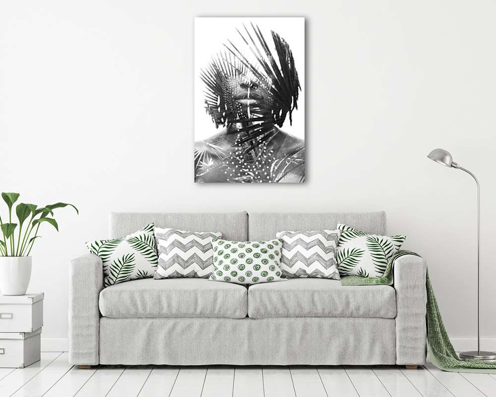 Modern férfi portré (többrészes kép) - vászonkép, falikép otthonra és irodába