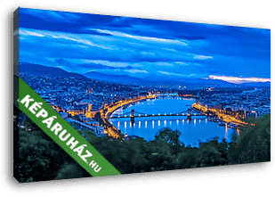 Ébredező Budapest - vászonkép 3D látványterv
