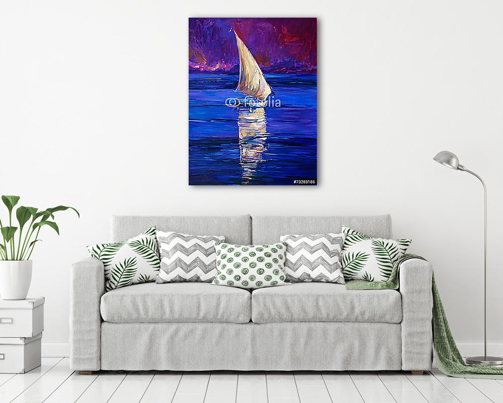 Vitorlás (poszter) - vászonkép, falikép otthonra és irodába