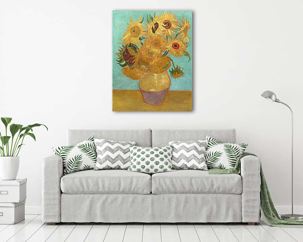 Napraforgók - vászonkép, falikép vásárlás Napraforgók (vászonkép) - vászonkép, falikép otthonra és irodába