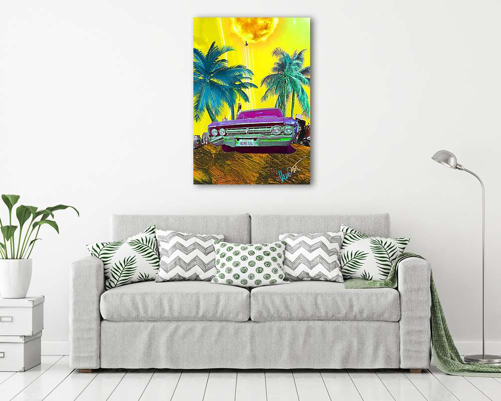 Sunset (MenzArt) (vászonkép) - vászonkép, falikép otthonra és irodába