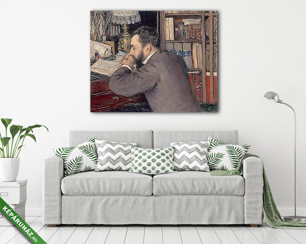 Henri Cordier portréja - vászonkép, falikép vásárlás Henri Cordier portréja (poszter) - vászonkép, falikép otthonra és irodába