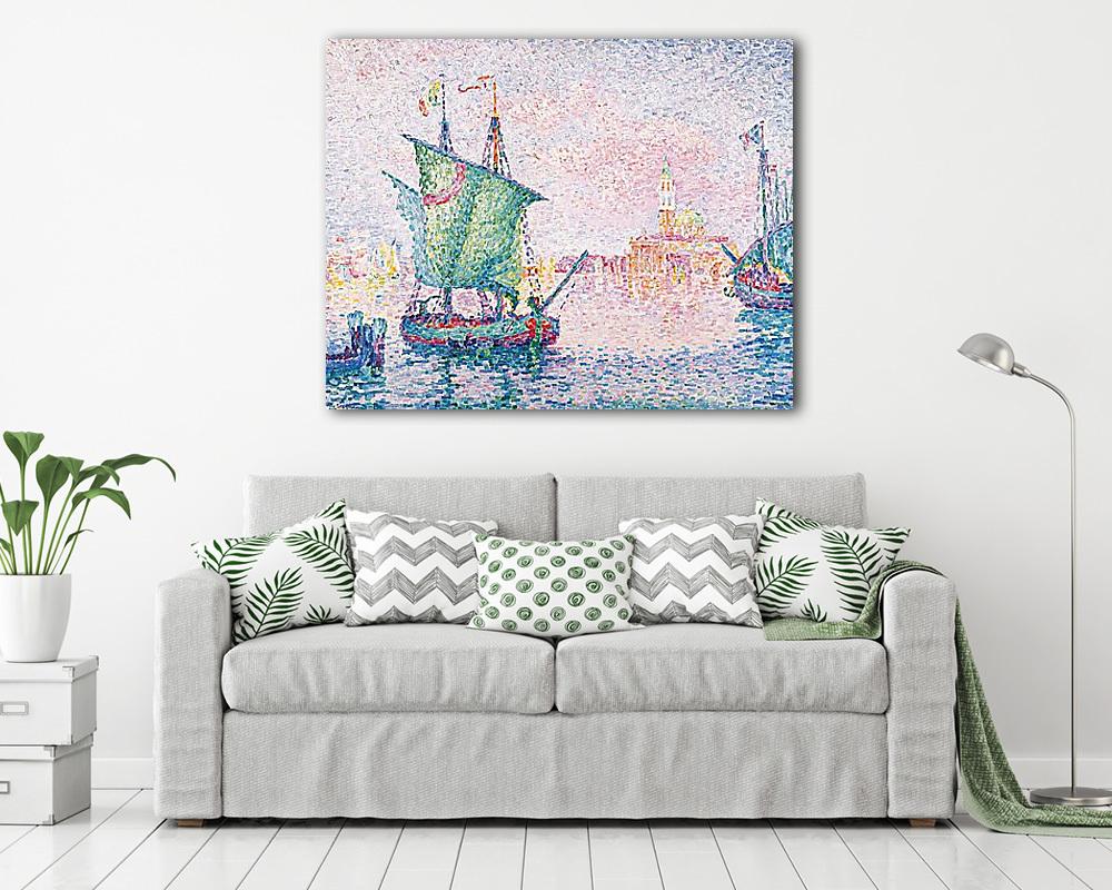 Velence, A rózsaszín felhő (1909) (fotótapéta) - vászonkép, falikép otthonra és irodába