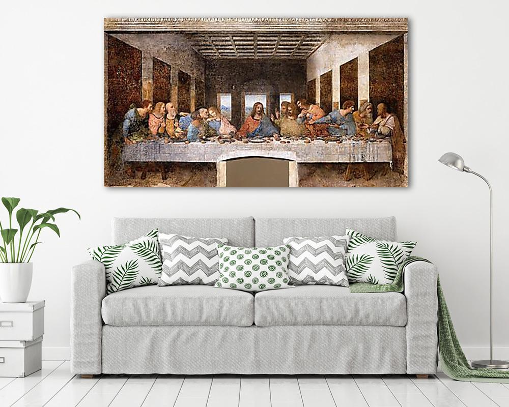 Az utolsó vacsora (világos verzió) (fotótapéta) - vászonkép, falikép otthonra és irodába