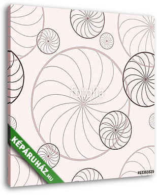 background with rotating circles - vászonkép 3D látványterv