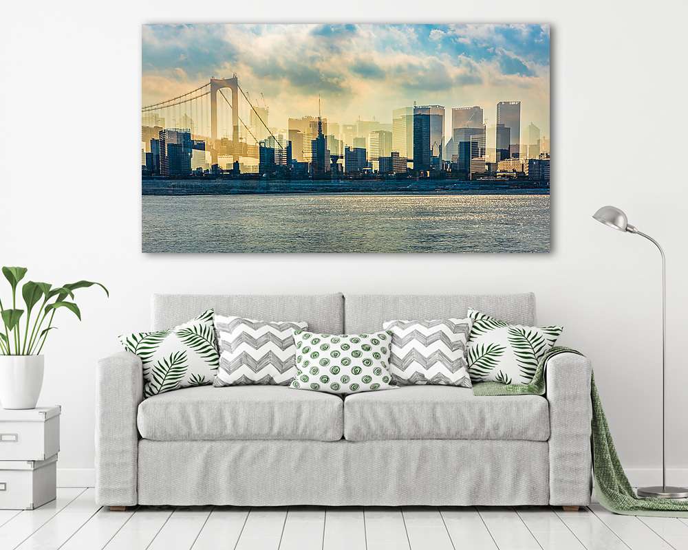 Tokyo Skyscraper - vászonkép, falikép vásárlás Tokyo Skyscraper (vászonkép) - vászonkép, falikép otthonra és irodába