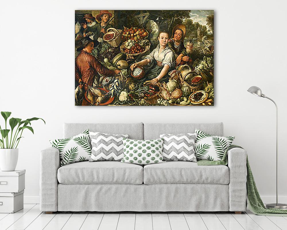 Zöldségpiac - vászonkép, falikép vásárlás Zöldségpiac (bögre) - vászonkép, falikép otthonra és irodába