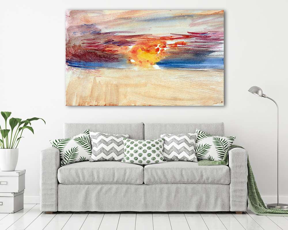 Vázlat 16 (színverzió 1) - vászonkép, falikép vásárlás Vázlat 16 (színverzió 1) (keretezett kép) - vászonkép, falikép otthonra és irodába