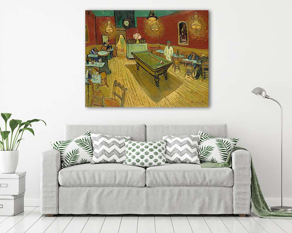 The Night Café - vászonkép, falikép vásárlás The Night Café (vászonkép) - vászonkép, falikép otthonra és irodába