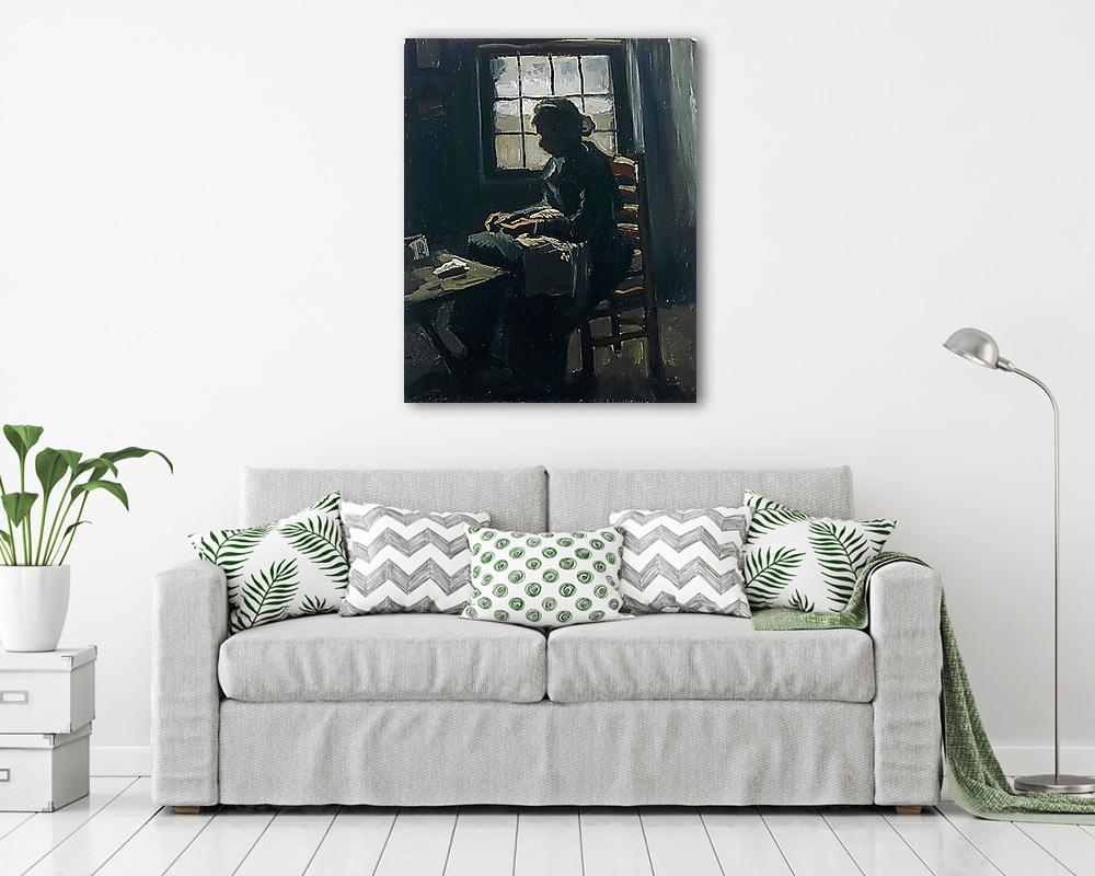 Varrónő - vászonkép, falikép vásárlás Varrónő (vászonkép) - vászonkép, falikép otthonra és irodába