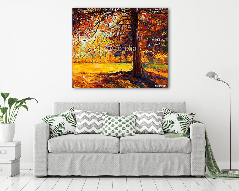 Őszi fa - vászonkép, falikép vásárlás Őszi fa (vászonkép) - vászonkép, falikép otthonra és irodába