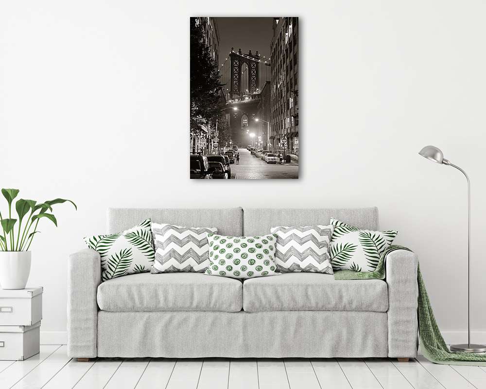 Manhattan Bridge - vászonkép, falikép vásárlás Manhattan Bridge (vászonkép) - vászonkép, falikép otthonra és irodába