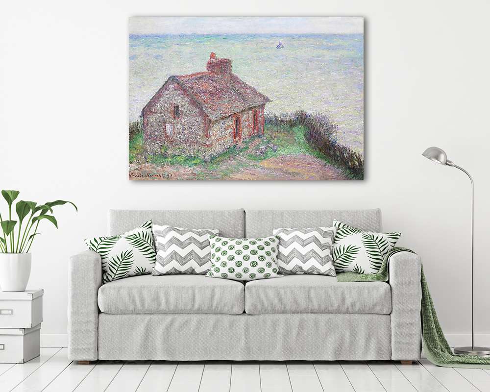 Ház rózsaszín effekttel - vászonkép, falikép vásárlás Ház rózsaszín effekttel (vászonkép) - vászonkép, falikép otthonra és irodába