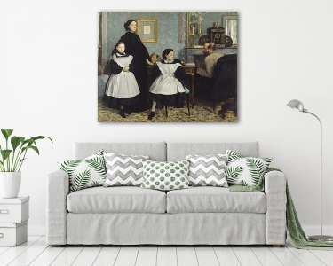 A Bellelli család portréja (vászonkép) - vászonkép, falikép otthonra és irodába