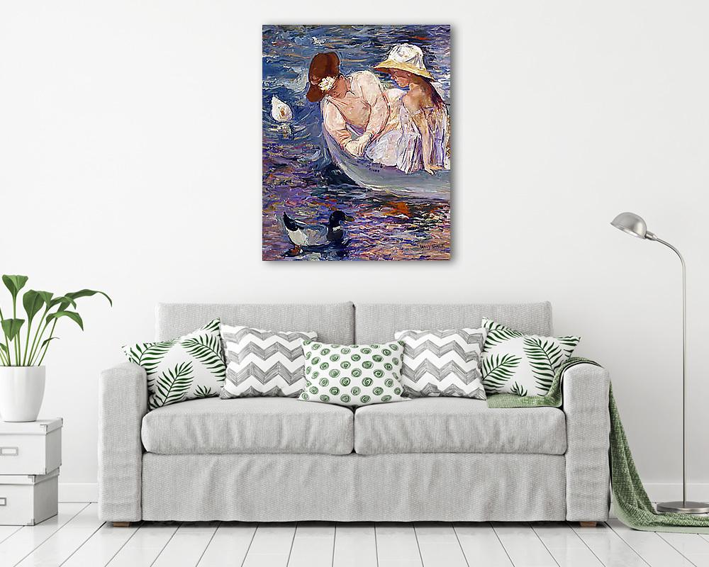 Nyári időtöltés - színváltozat 1. - vászonkép, falikép vásárlás Nyári időtöltés - színváltozat 1. (keretezett kép) - vászonkép, falikép otthonra és irodába