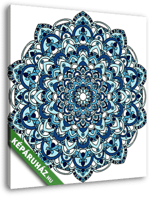 Beautiful ornate vintage vector mandala illustration - vászonkép 3D látványterv