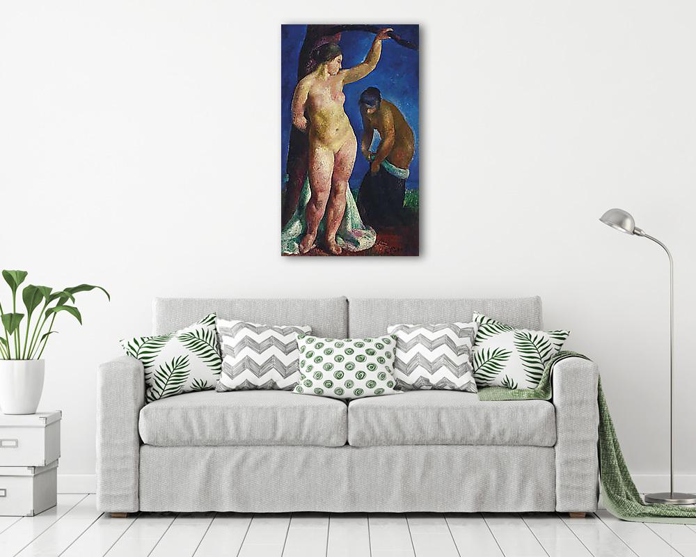 Fürdés előtt - vászonkép, falikép vásárlás Fürdés előtt (vászonkép) - vászonkép, falikép otthonra és irodába