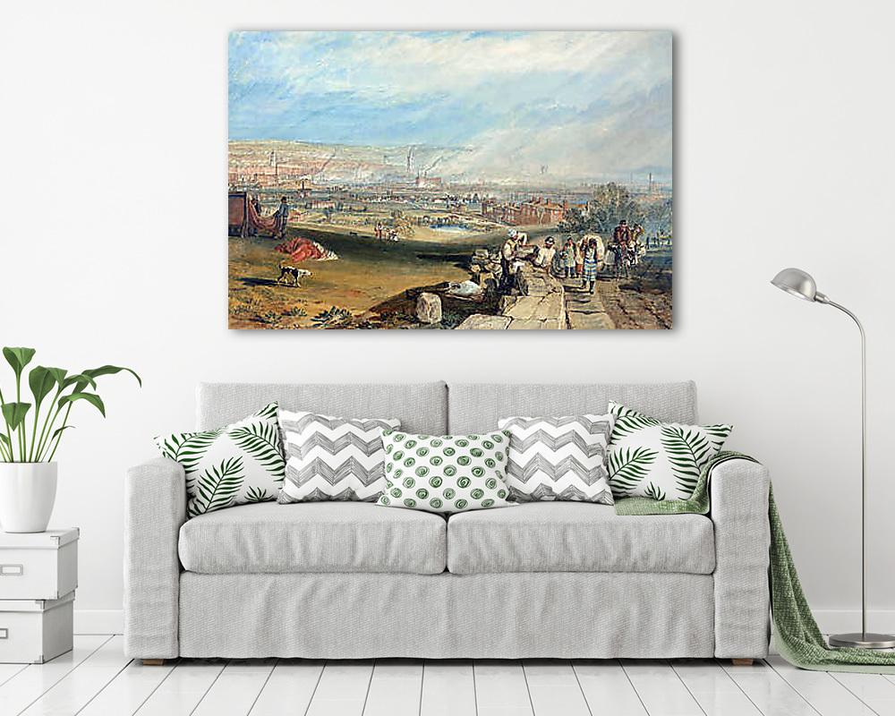 Leeds látképe (1816) - vászonkép, falikép vásárlás Leeds látképe (1816) (keretezett kép) - vászonkép, falikép otthonra és irodába
