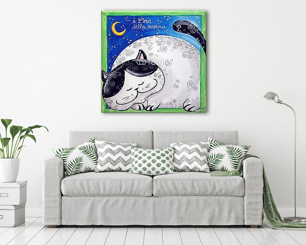 Cirmi álma (keretezett kép) - vászonkép, falikép otthonra és irodába