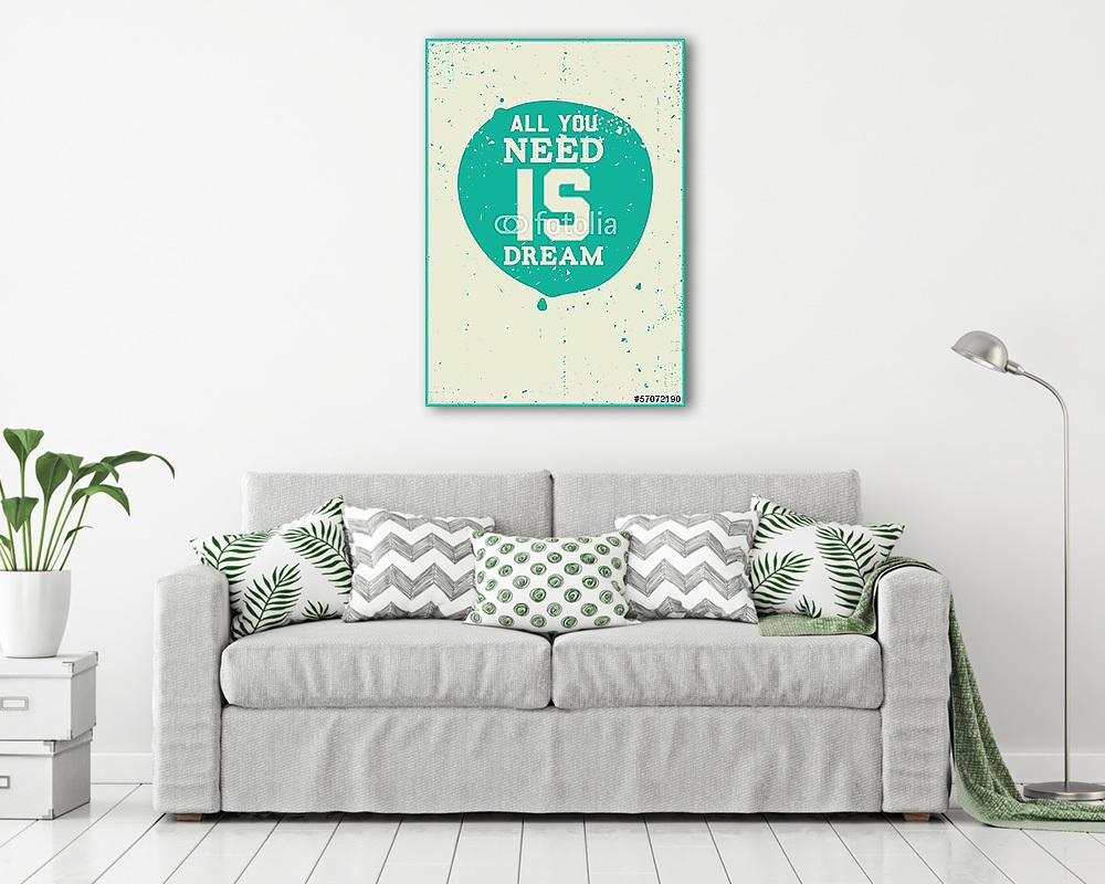Csak annyira álmodsz - vászonkép, falikép vásárlás Csak annyira álmodsz (vászonkép) - vászonkép, falikép otthonra és irodába