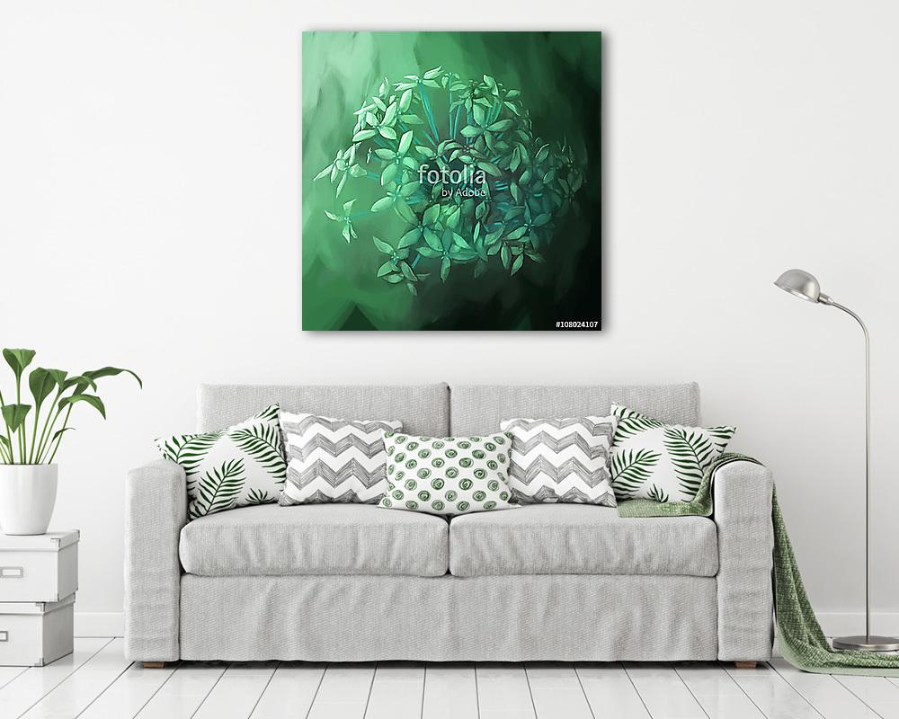 festmény állati virág  (fotótapéta) - vászonkép, falikép otthonra és irodába