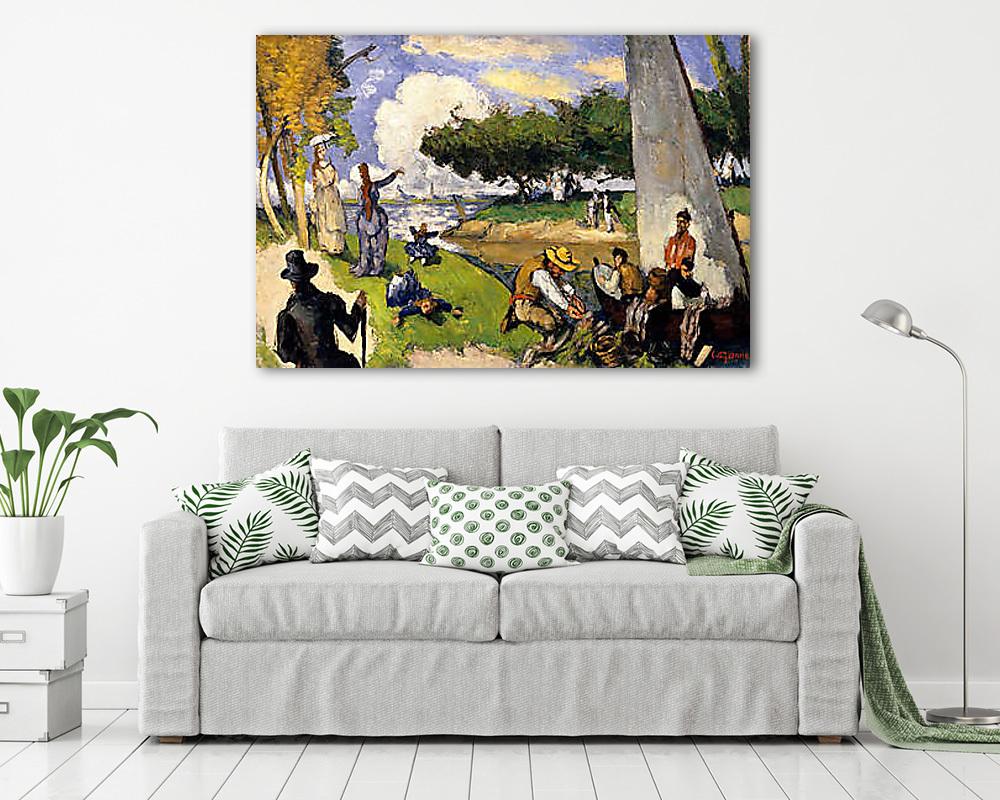 Halászok (keretezett kép) - vászonkép, falikép otthonra és irodába