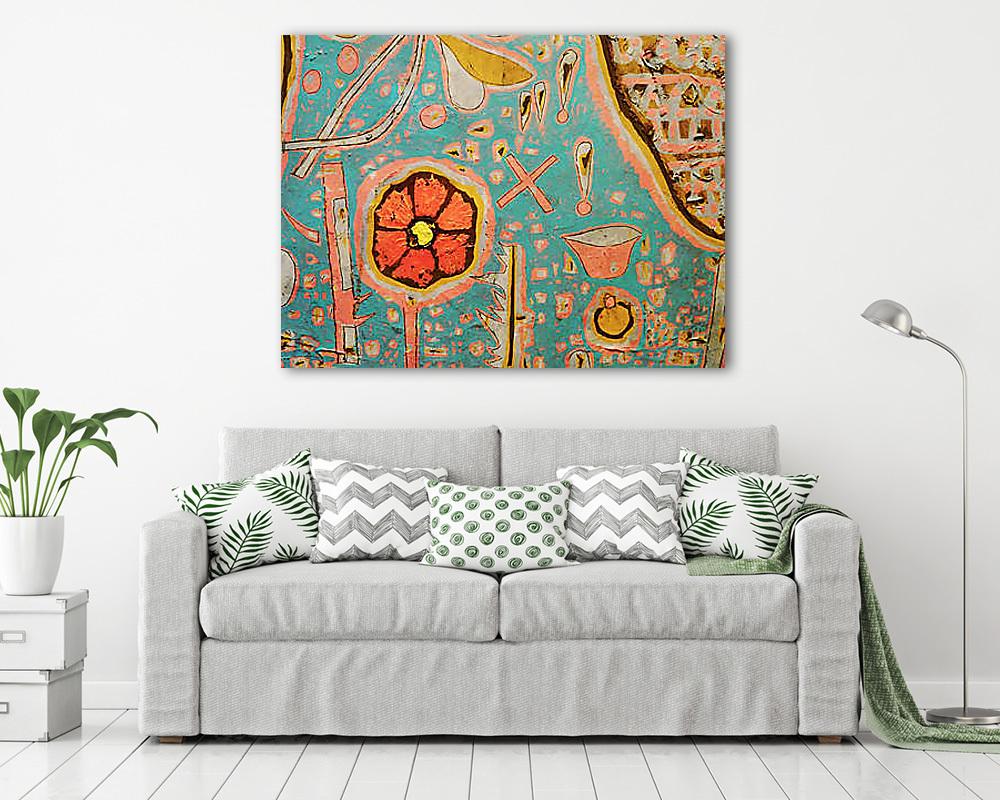 Efflorescence (részlet) - színverzió  2. (vászonkép) - vászonkép, falikép otthonra és irodába