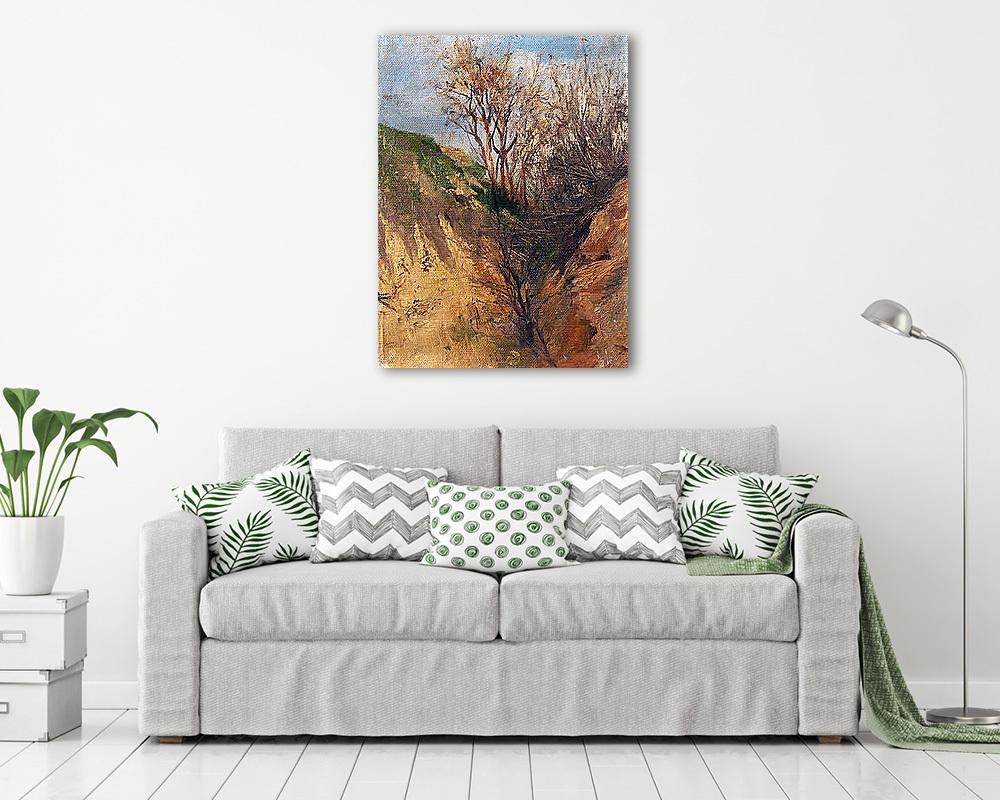 Árok (színverzió 1.) - vászonkép, falikép vásárlás Árok (színverzió 1.) (vászonkép) - vászonkép, falikép otthonra és irodába