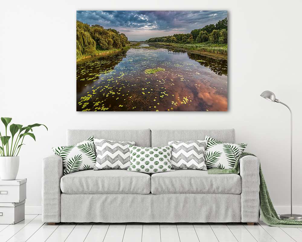 Kis-Balaton (vászonkép) - vászonkép, falikép otthonra és irodába