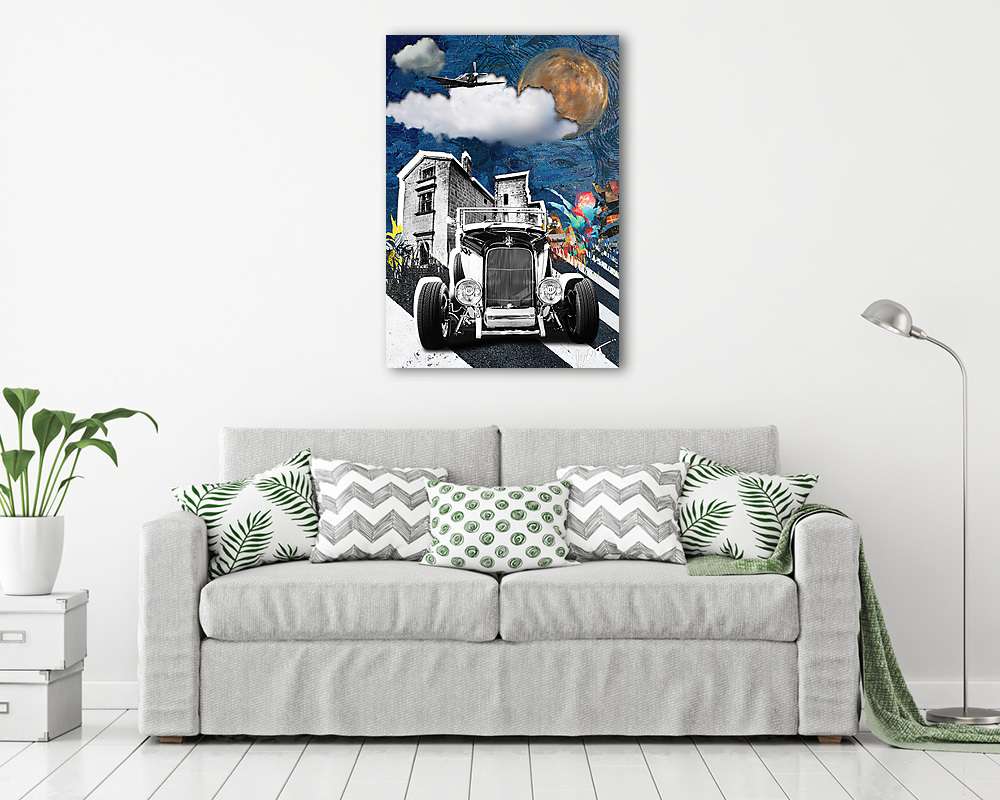 Hot Rod (MenzArt) - vászonkép, falikép vásárlás Hot Rod (MenzArt) (vászonkép) - vászonkép, falikép otthonra és irodába