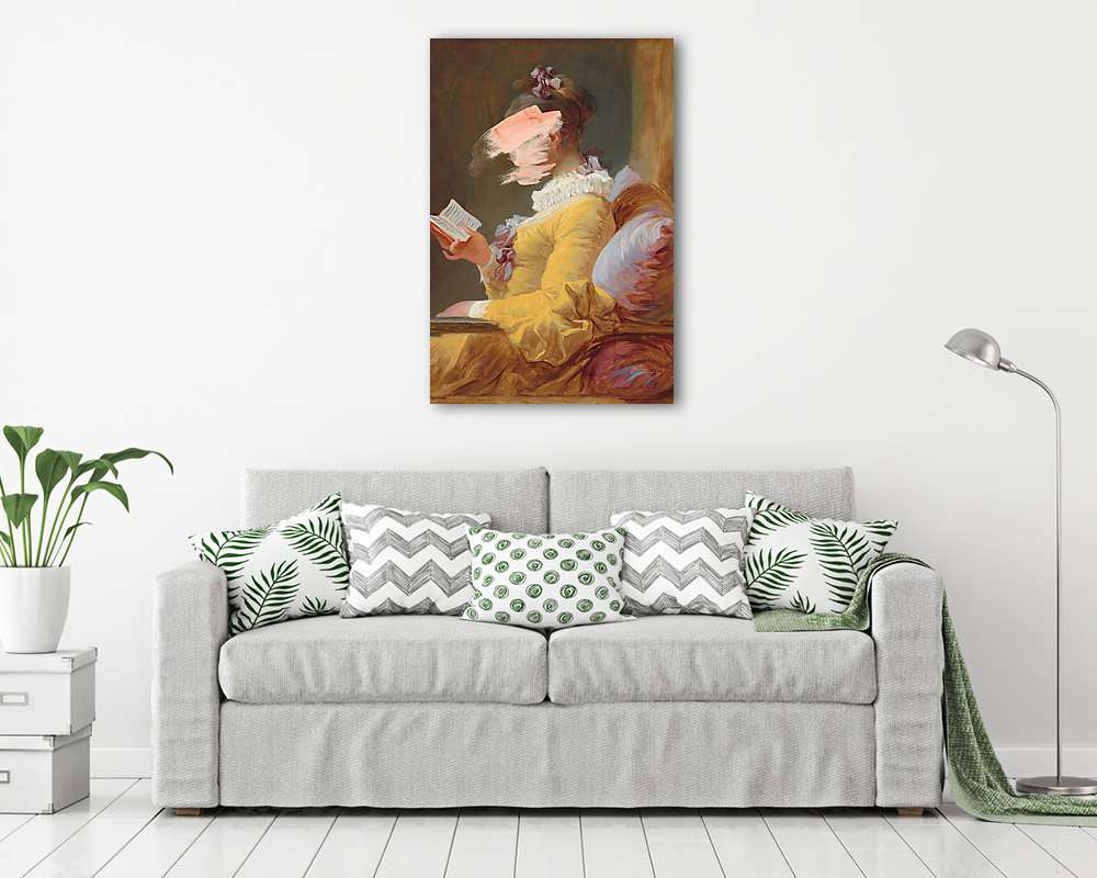 Olvasok (Barokk & Graffiti) (poszter) - vászonkép, falikép otthonra és irodába