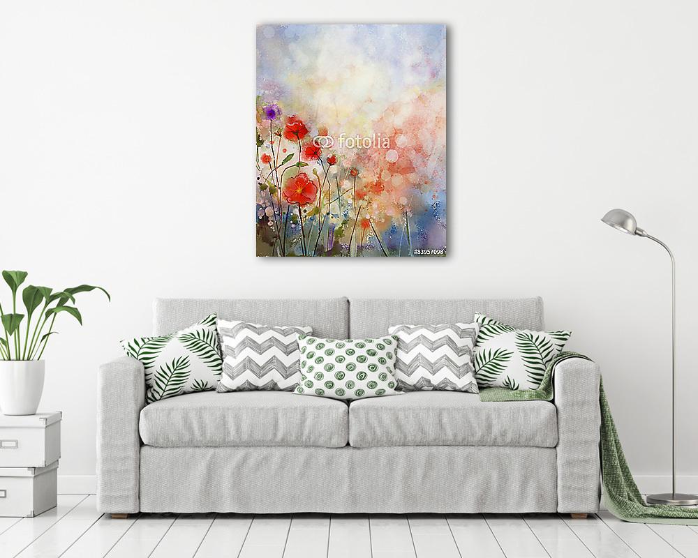 Tavaszi virágok - vászonkép, falikép vásárlás Tavaszi virágok (keretezett kép) - vászonkép, falikép otthonra és irodába
